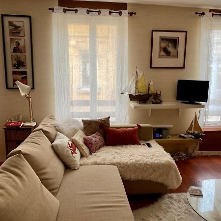Chez Gwen, Très bel appartement vue mer latérale Le Tréport Esterno foto