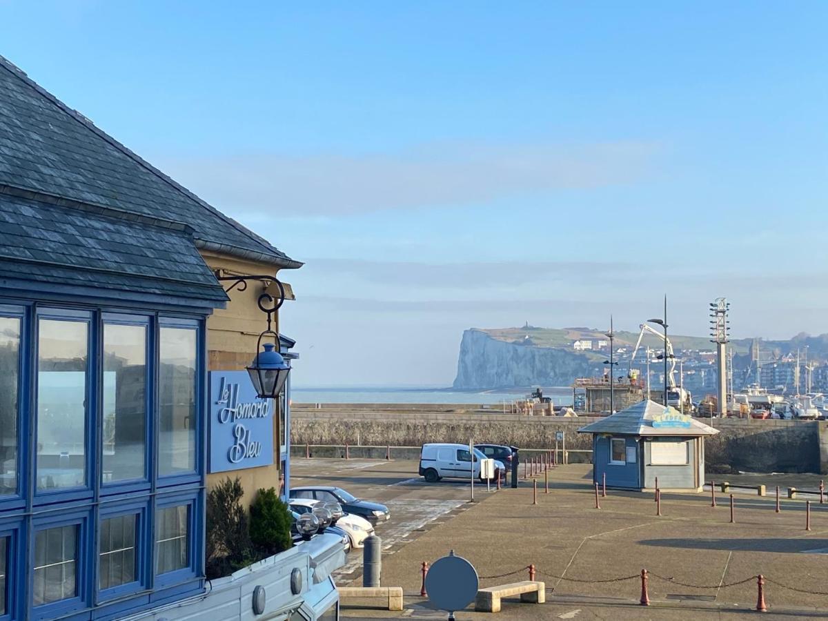 Chez Gwen, Très bel appartement vue mer latérale Le Tréport Esterno foto